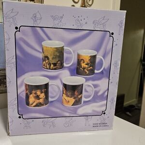 Vintage 90s angel mugs